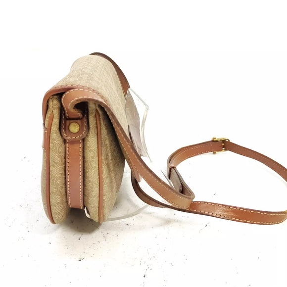 🏆💎💯 CELINE Crossbody PVC Leather Brown - Picture 4 of 9